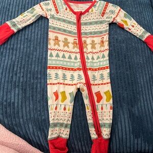 0-3 month little sleepies Christmas zippy *discontinued print***